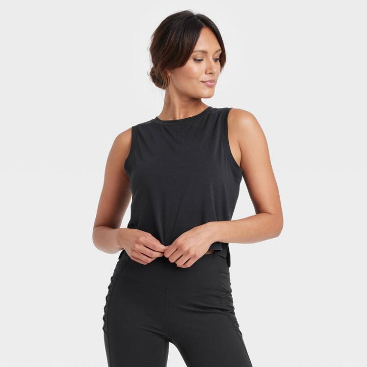 All In Motion Women's Crop Active Tank Top - All In