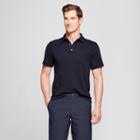 Men's Standard Fit Short Sleeve Elevated Ultra-soft Polo Shirt - Goodfellow & Co Williamsburg Navy