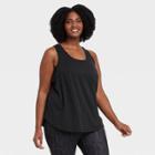 Women's Plus Size Active Tank Top - All In Motion Black