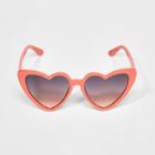 Kids' Heart Sunglasses - Cat & Jack Coral, Pink
