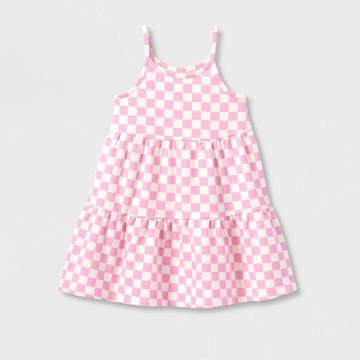Grayson Mini Toddler Girls' Tiered Dress - Pink