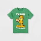 Boys' Garfield Short Sleeve Graphic T-shirt - Green
