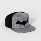 Dc Comics Boys' Batman Baseball Hat - Gray/black