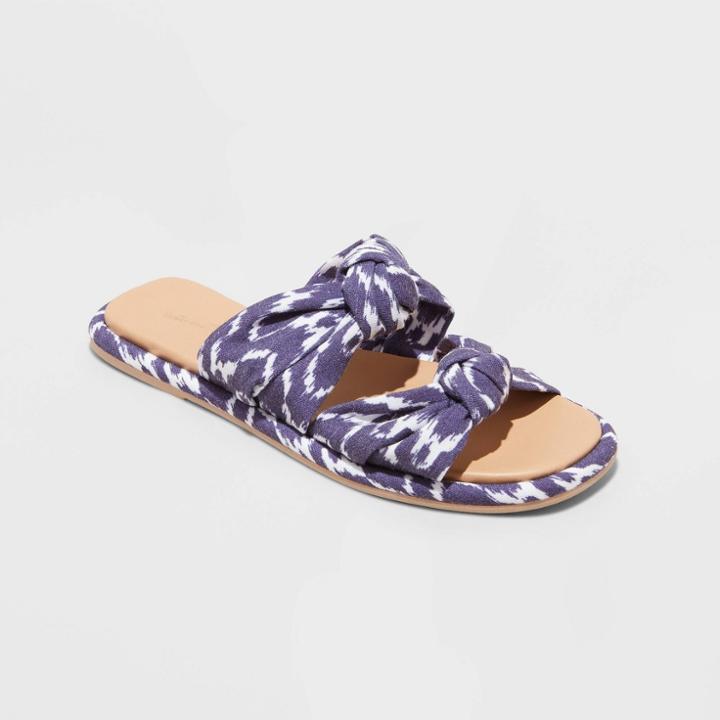 Women's Chi Slide Sandals - Universal Thread Blue