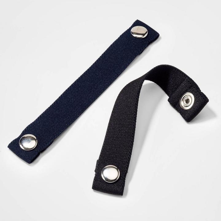 Toddler Boys' 2pk Stretch Snap Belt - Cat & Jack