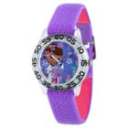 Disney Girls' Doc Mcstuffins Plastic Watch - Purple