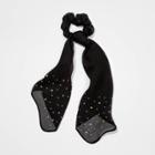 Star Printed Scarf Hair Twister With Tails - Wild Fable Black