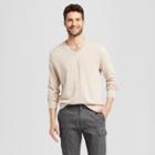 Men's V-neck Sweater - Goodfellow & Co Oatmeal