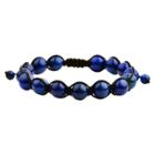 Target Men's Natural Stone Adjustable Beaded Bracelet - Lapis Lazuli - Size (10mm), Adjustable