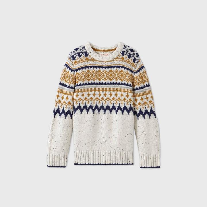 Toddler Boys' Fair Isle Pullover Sweater - Cat & Jack