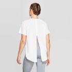 Women's Tie Back Short Sleeve T-shirt - Joylab White