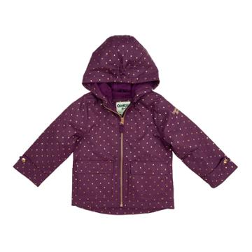 Genuine Kids From Oshkosh Oshkosh B'gosh Baby Girls' Polka Dots Jacket - Purple