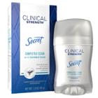 Secret Clinical Strength Antiperspirant For Women Invisible Solid Completely Clean