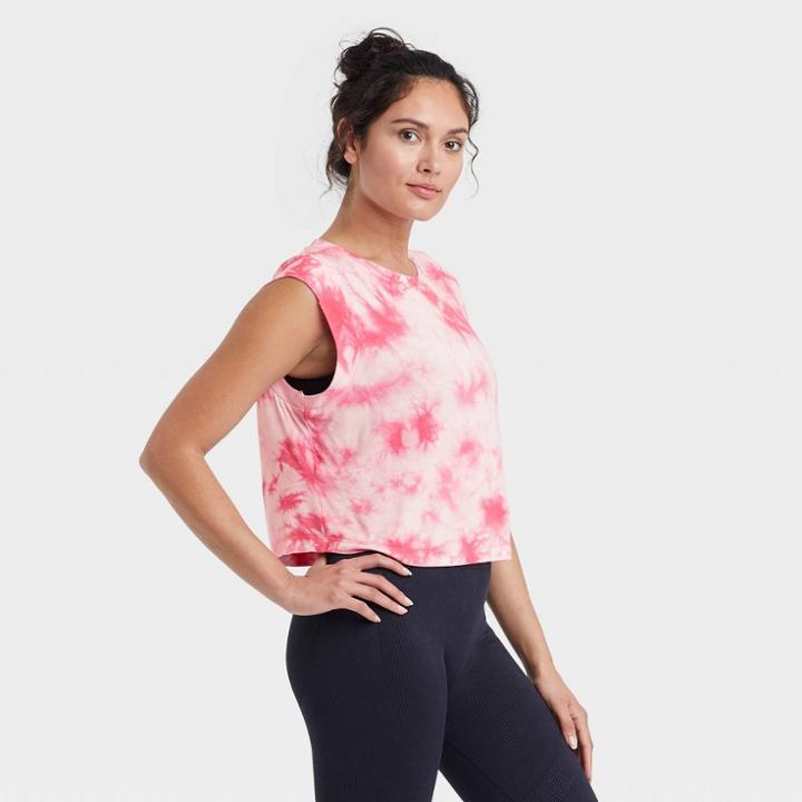 Women's Muscle Tank Top - Joylab Pink