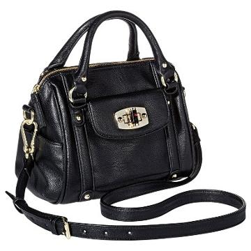 Merona Mini Satchel Handbag With Removable Crossbody