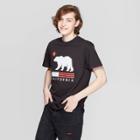 Modern Lux Men's Casual Fit Short Sleeve Crewneck Cali Bear Graphic T-shirt - Modern