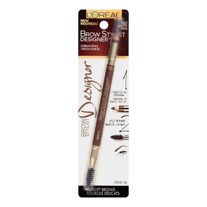 L'oreal Paris Brow Stylist Designer 305 Blonde .45oz, Yellow