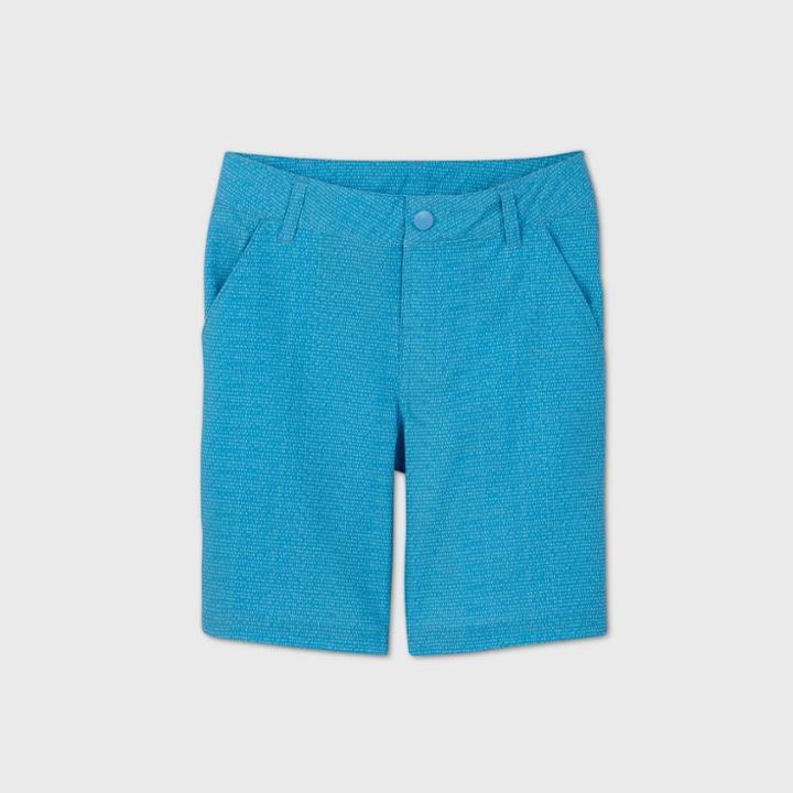 Boys' Hatching Hybrid Swim Shorts - Art Class Navy