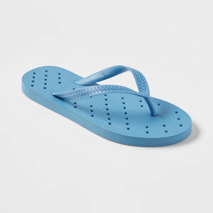 Xs Shower Flip Flop Blue - Room Essentials