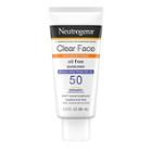 Neutrogena Clear Face Sunscreen Lotion - Spf