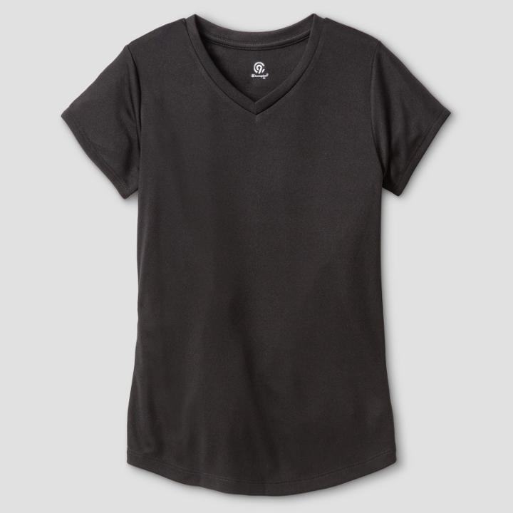 Girls' Tech T-shirt - C9 Champion Black