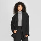 Women's Long Sleeve Oversized Slouchy Blazer - Prologue Black