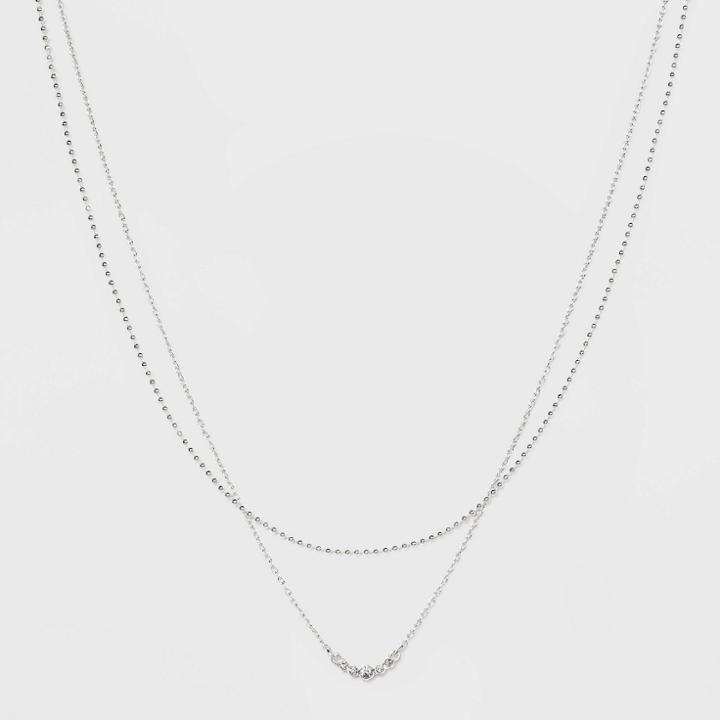 Stone Multi-strand Necklace - A New Day