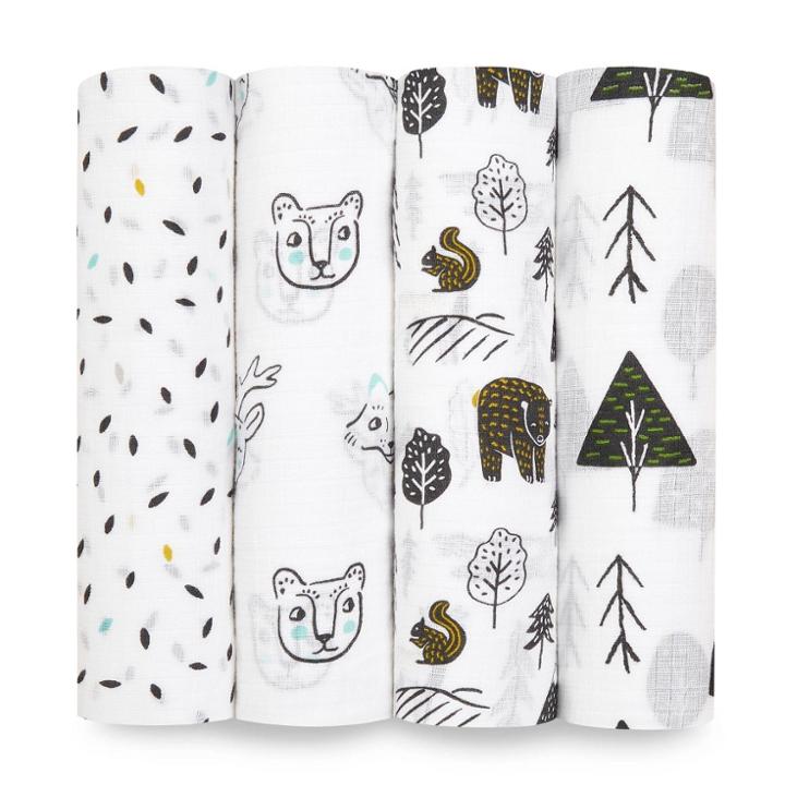 Aden + Anais Essentials Making Sense Neutral Swaddle Blankets