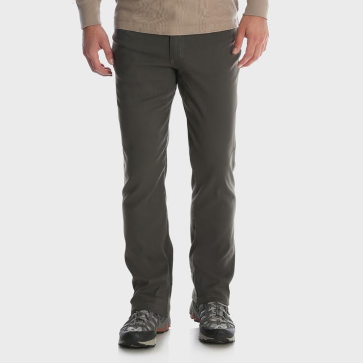 Wrangler Men's Outdoor River Edge Pants - Peat Moss 30x30, Peat Green