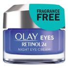 Olay Retinol 24 Night Eye Cream Fragrance-free