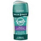 Tom's Of Maine Long Lasting Natural Deodorant Stick - Lavender