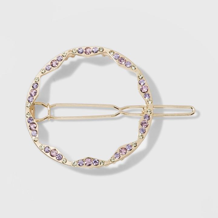 Sugarfix By Baublebar Embellished Hair Clip - Blush, Girl's