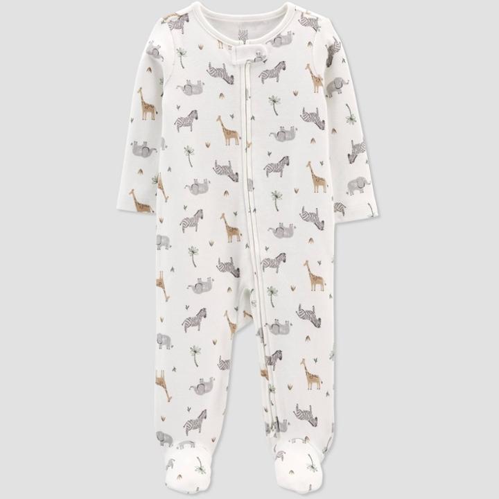 Baby Safari Sleep N' Play - Just One You Made By Carter's White