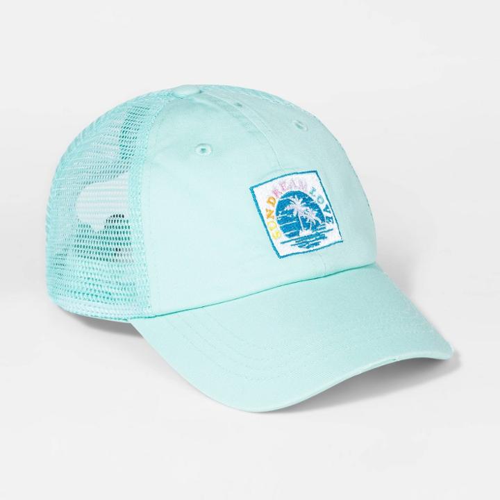 Girls' Trucker Hat - Art Class Blue