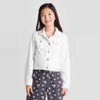 Girls' Jean Jacket - Cat & Jack White