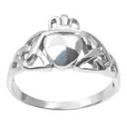 Women's Journee Collection Celtic Heart Design Ring In Sterling Silver -