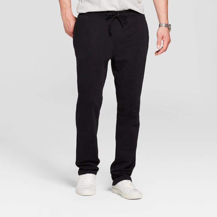 Men's Sensory Friendly Jogger Pants - Goodfellow & Co Black M,