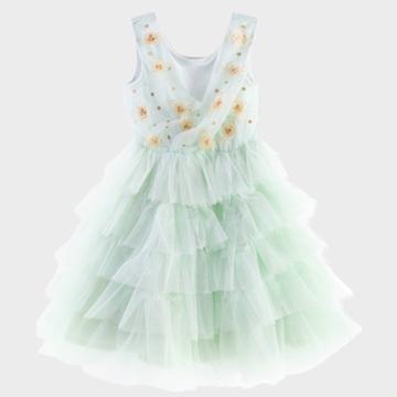 The Princess And The Frog Girls' Disney Tiana Tutu Fancy Dress - 3 - Disney