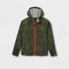 Boys' Rain Jacket - All In Motion Olive Green