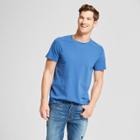 Target Men's Standard Fit Short Sleeve Sensory Friendly Crew T-shirt - Goodfellow & Co True Navy