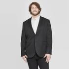 Men's Big & Tall Standard Fit Suit Jacket - Goodfellow & Co Black