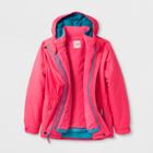 Girls' 3-in-1 System Jacket - Cat & Jack Pink