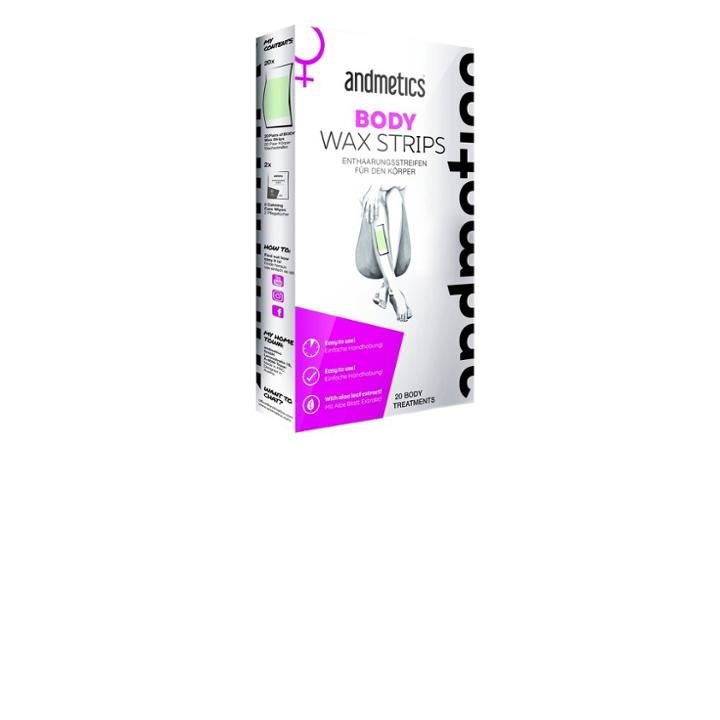 Andmetics Body Wax Strips For Women