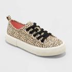 Girls' Pascale Lace-up Apparel Sneakers - Cat & Jack Brown