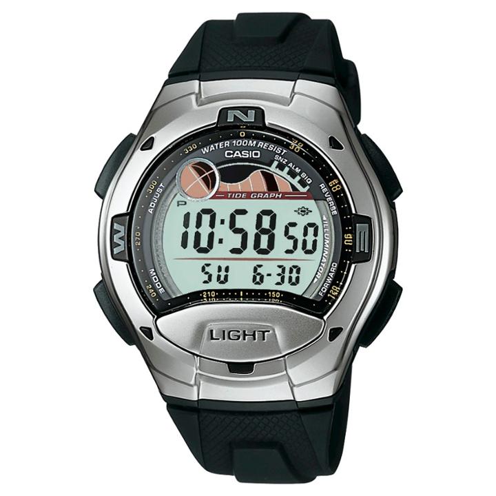 Men's Casio Resin Watch - Black