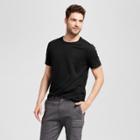 Men's Slim Fit Solid Crew T-shirt - Goodfellow & Co Black
