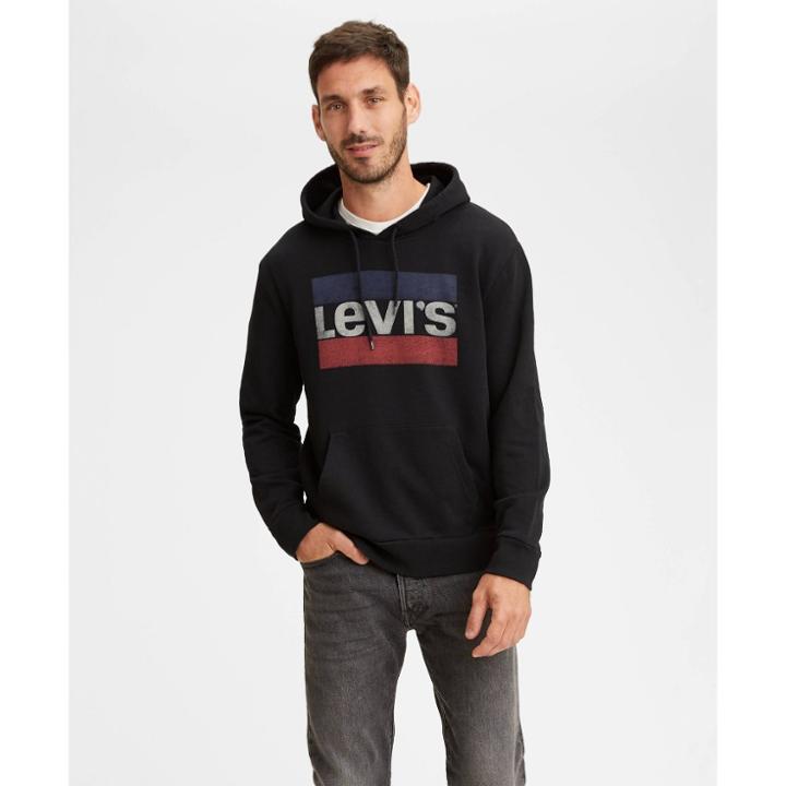 Levi's Men's Classic Logo Hoodie - Black