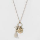 Target Women's Fashion Zodiac Scorpio Charm Necklace - Gold, Bright Gold Zodiac