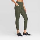 Women's High-waisted Activewear Leggings - Joylab Olive (green)