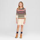 Girls' Fair Isle Sweater Dress - Cat & Jack Xs,